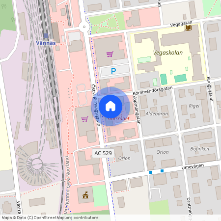 Älvdala, Vännäs, Västerbotten, Kommendörsgatan 2 A