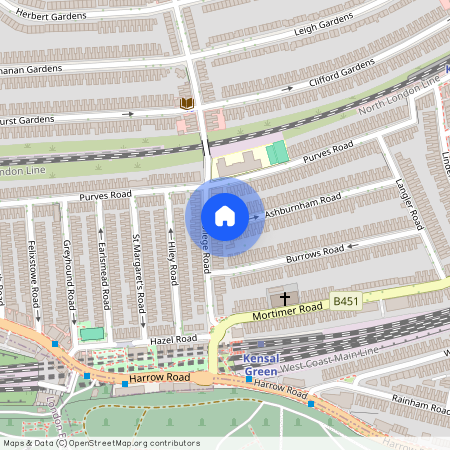 Ashburnham Road, Kensal Rise, London