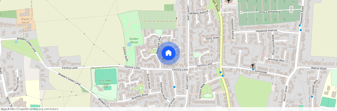 Aldrich Way, Roydon, DISS