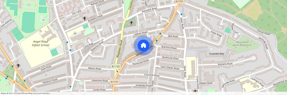 Sprowston Road, Norwich, Norfolk, NR3