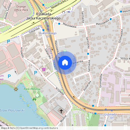 ul. Strycharska, Płaszów, Podgórze, Kraków, małopolskie