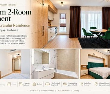 For Rent | Premium 2-Room Apartment | 55 sqm | Noble Piatra Craiului - Photo 6
