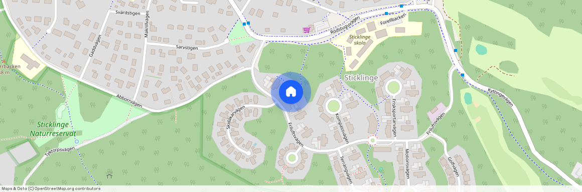 Lidingö, Sticklinge udde, Stockholm, Friluftsvägen 14