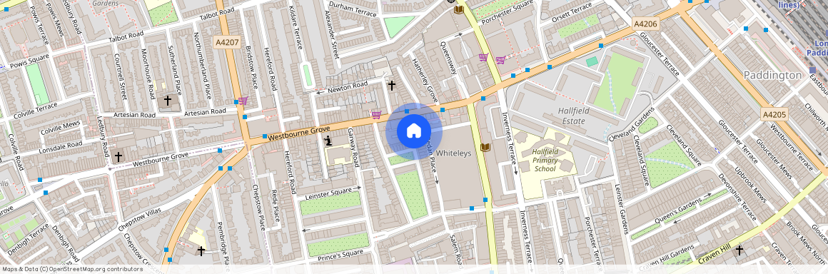 Compass House, Kensington Gardens Square, Bayswater, W2, Hyde Park W2