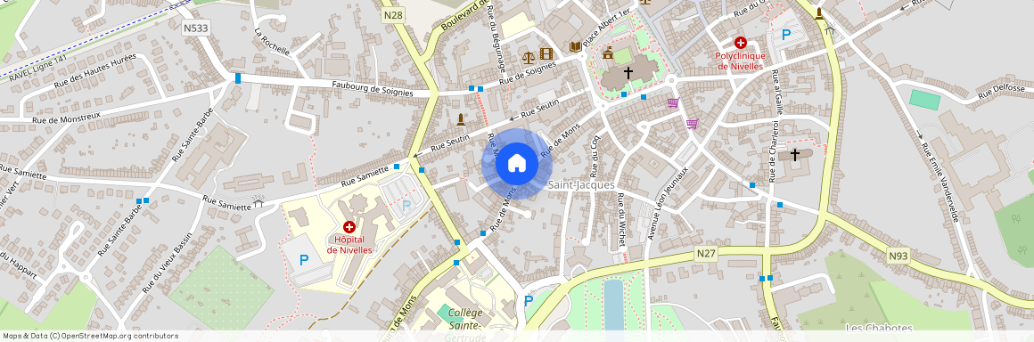 Rue de Mons, 50, 1er, 1400, Nivelles