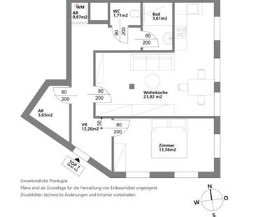 Helle 2 Zimmer Wohnung zur Miete / ca.60m2 / inkl. KFZ Stellplatz - Foto 6