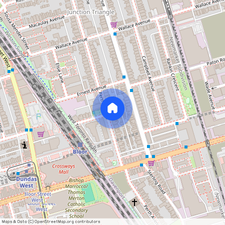 147 Perth Avenue Unit# Main, Toronto