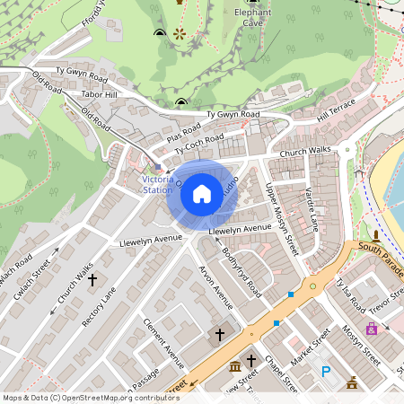 Tudno Street, Llandudno, Conwy, LL30