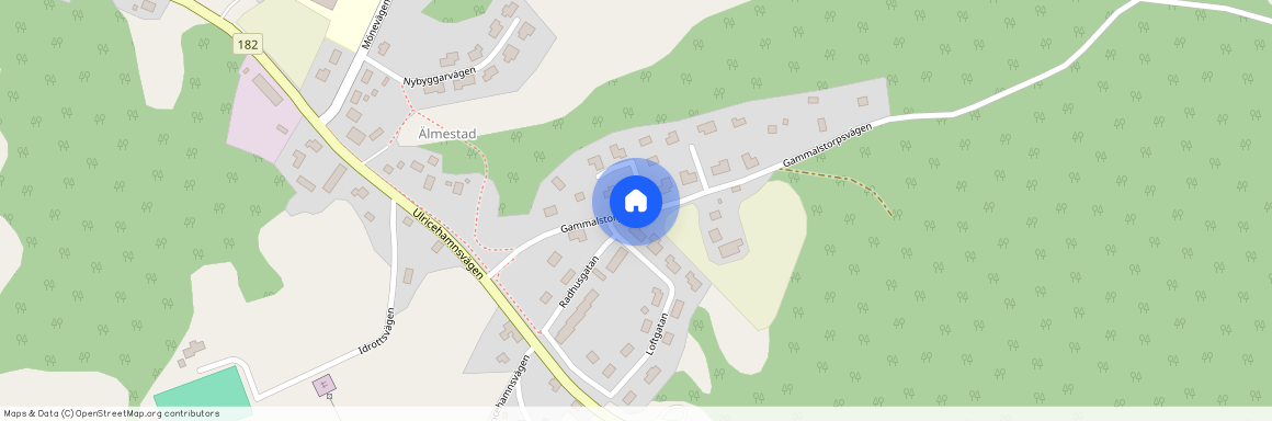 Gammalstorpsvägen, Älmestad