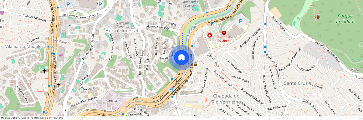 Avenida Juracy Magalhães Júnior, Horto Florestal, Salvador - BA, 40295, Brazil