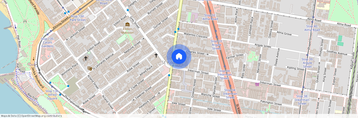 96 Barkly St St Kilda VIC 3182, Australia