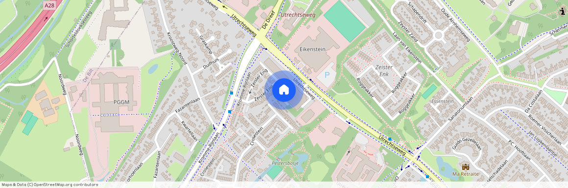 Mijnhardtweg 33, Utrechtseweg, 3704HX, Zeist