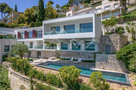 Villefranche sur Mer - Villa contemporaine luxueuse avec vue mer sur la baie - Photo 4