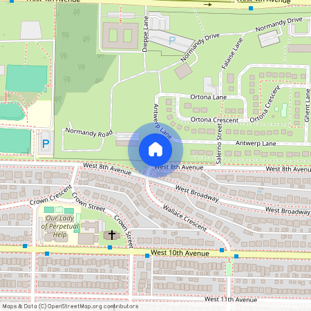 google map, Vancouver, Vancouver, Metro Vancouver, V6R