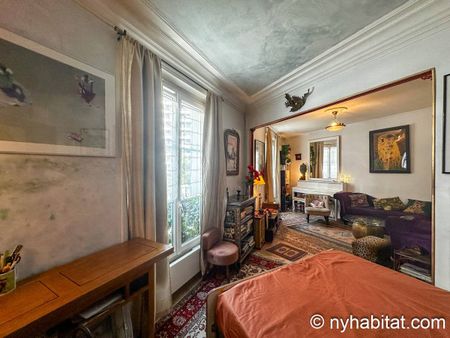 Logement à Paris, Location meublée - Studio avec Alcôve T1 - Denfert Rochereau, Montparnasse - Alésia (PA-1005) - Photo 3