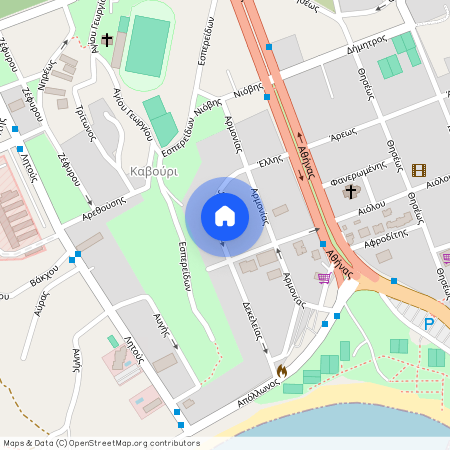 Καβούρι, Βουλιαγμένη