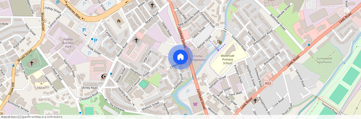 Paxton Street, Stoke-On-Trent ST1