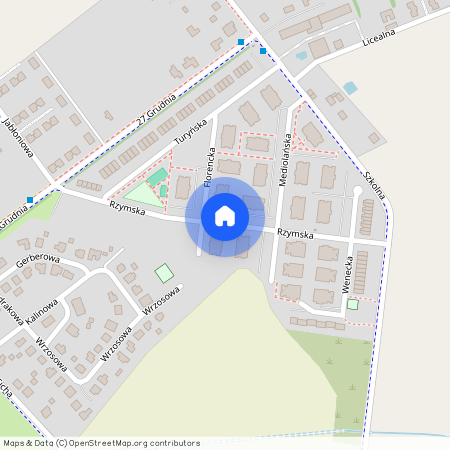 ul. Rzymska, Tarnowo Podgórne, Tarnowo Podgórne, poznański, wielkopolskie