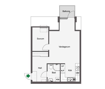 Malcusgatan, Halmstad - Foto 4