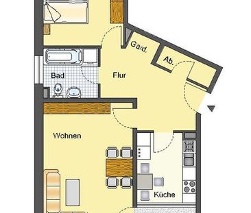Alleine oder zu zweit und von der City nicht weit… - Foto 1