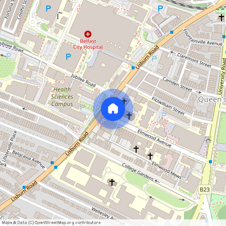 Apartment 3, 7 Elmwood Avenue, Lisburn Road, Belfast, BT9 6AZ