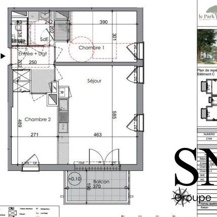 T3 NEUF AVEC BALCON ET PARKING - Photo 4