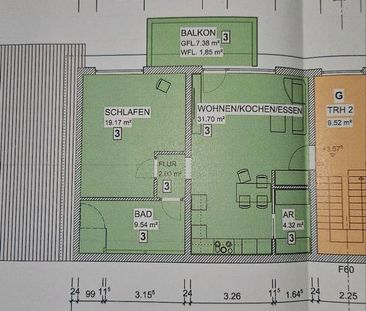 Mietwohnung ca. 69 m2 in 56290 Buch ab 01.11.25 zu vermieten - Foto 1