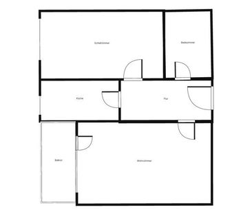 Zentrale 2-Zimmerwohnung mit Balkon - Foto 6