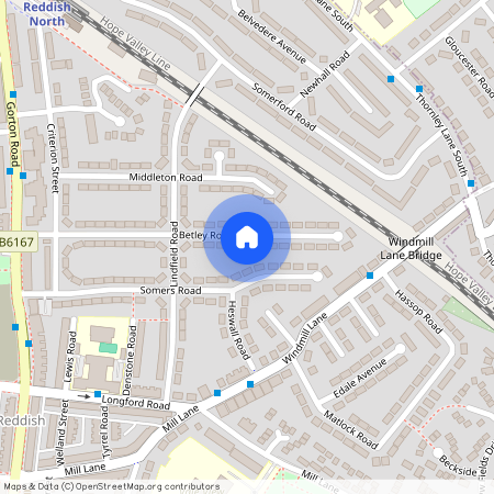 Betley Road, Reddish, Stockport, SK5