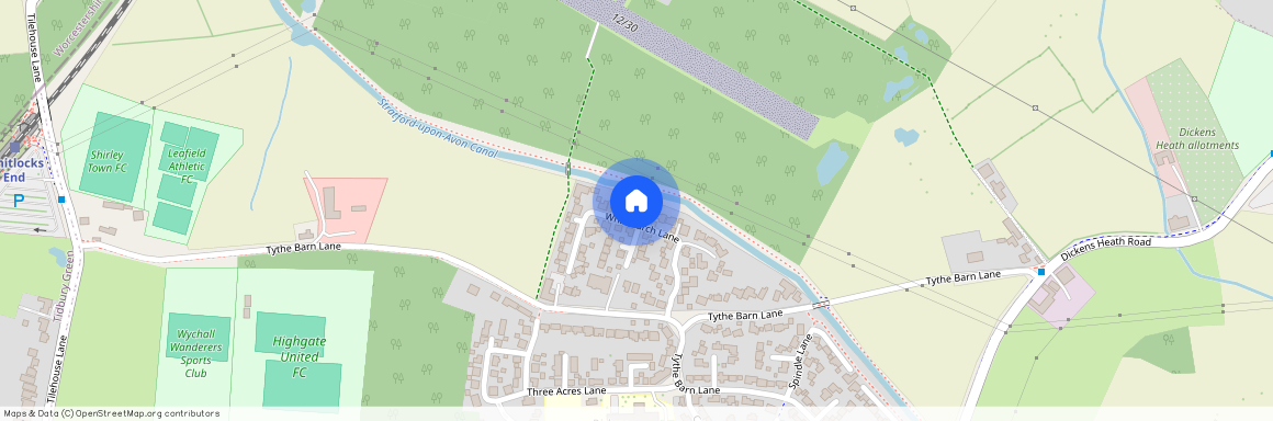 Whitchurch Lane, Shirley, Solihull, West Midlands, B90