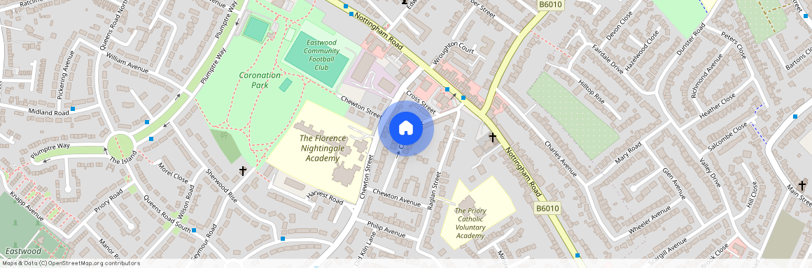 Castle Street, Eastwood, Nottingham