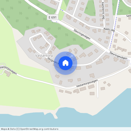 Skogvaktarevägen, Åtvidaberg