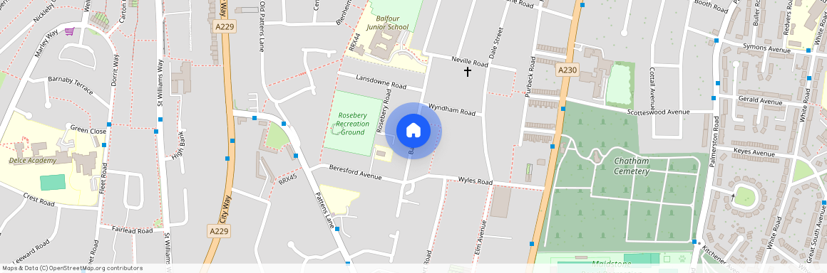 Balfour Road, Charlesworth House Balfour Road, ME4