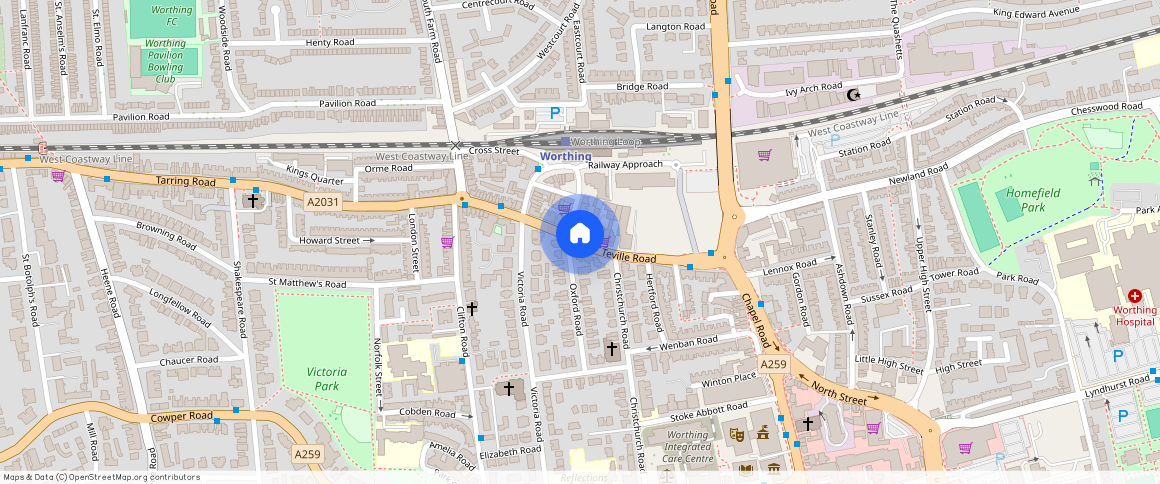 Teville Road, Worthing