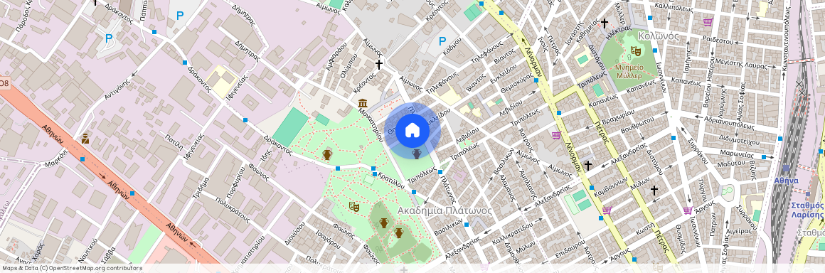 Ευκλείδου 46, 104 42 Αθήνα, Ακαδημία Πλάτωνος (Κολωνός - Κολοκυνθούς)