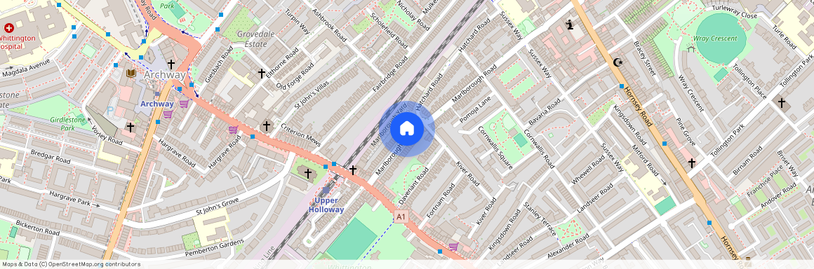 Marlborough Road, Archway, N19