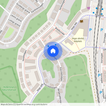 Bidevindsgränd 9, Vega