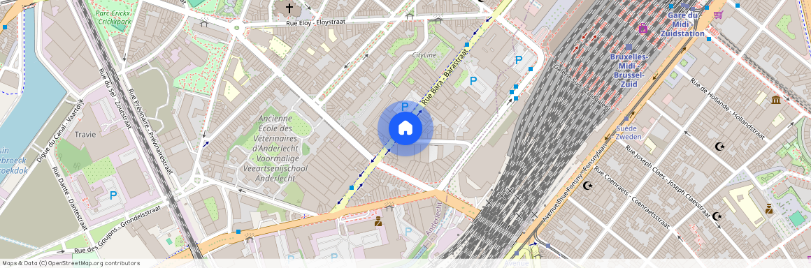 Rue Charles Parenté - Charles Parentéstraat, 2, 1070, Anderlecht