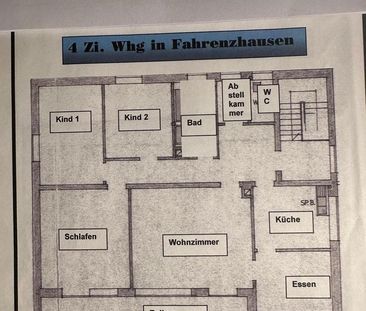Großzügige 4-Zimmer Wohnung in Fahrenzhausen - Foto 1