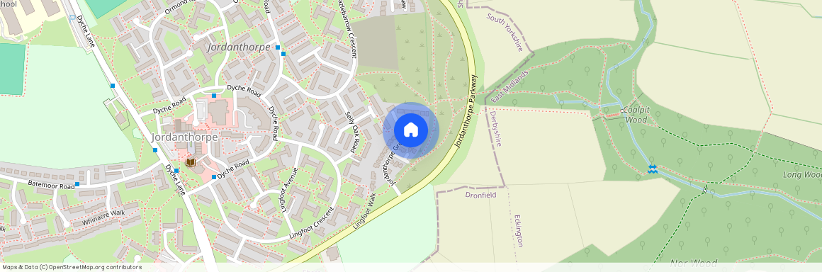 Jordanthorpe Green, Jordanthorpe, S8 8DZ, Sheffield