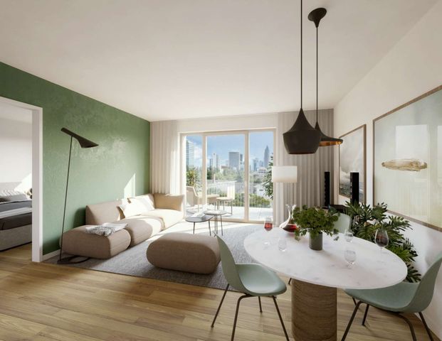 Viel Raum zum Wohlfühlen: 3-Zimmer-Wohnung mit Balkon im Rebstockviertel - Photo 1