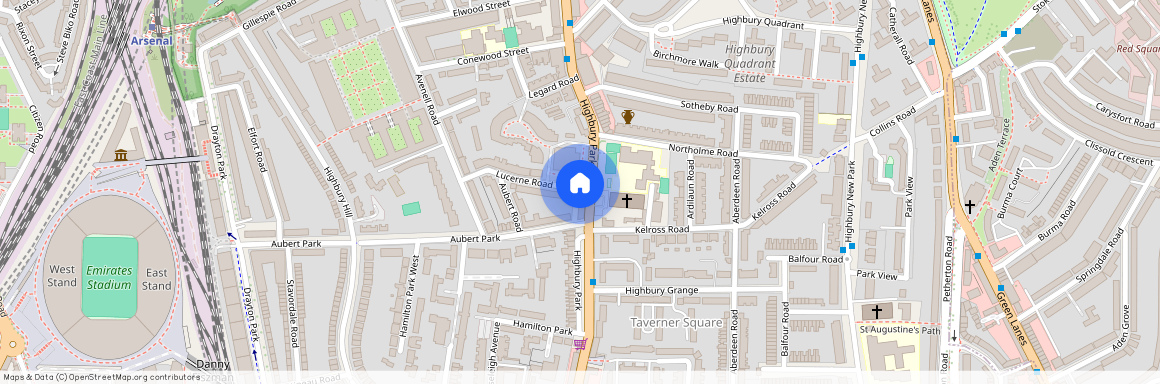 Highbury Park, Highbury, London, N5 1UA