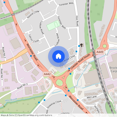 St Peters Close, Kidderminster