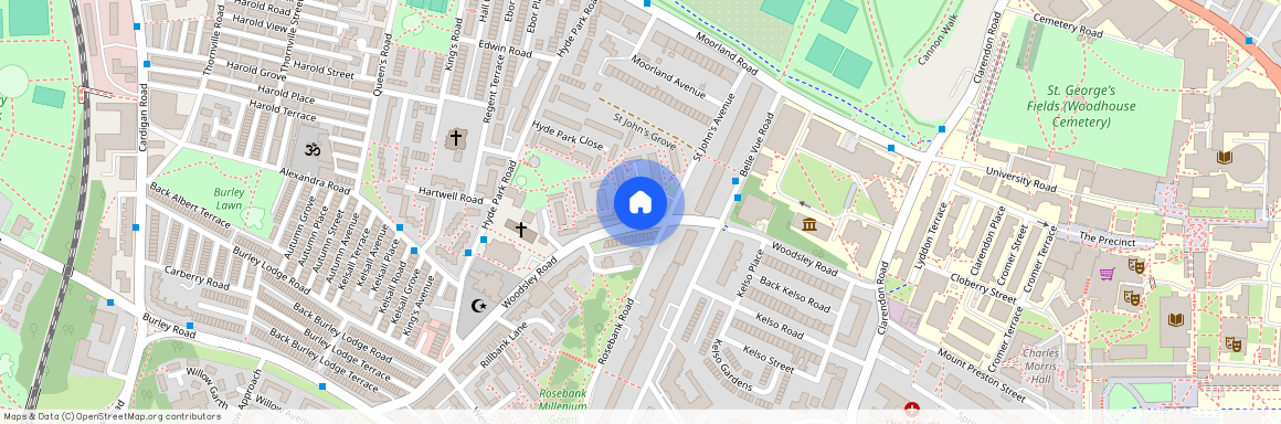 55 Woodsley Road (GF), Hyde Park, Leeds, LS6 1SB