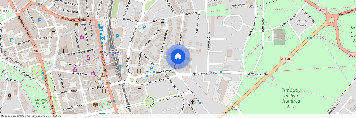 Woodside Walk, Harrogate, North Yorkshire, Harrogate