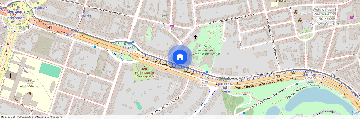 Avenue de Tervueren, 266B, 1150, Woluwe-Saint-Pierre