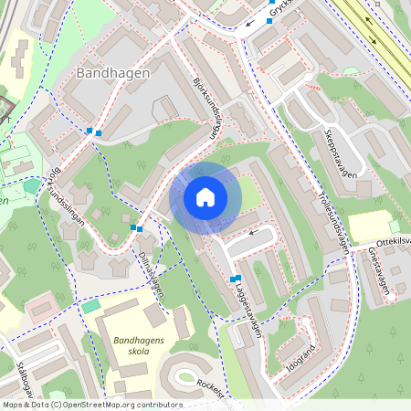 Läggestavägen 5, Bandhagen