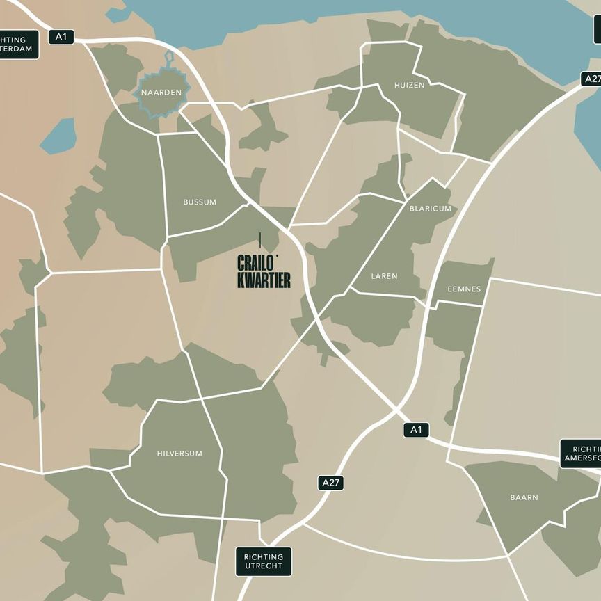 Appartement te huur: Jo Muurlingplaats 5-C5 1403 CZ Bussum - Photo 1