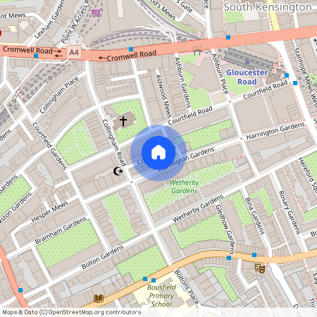 Harrington Gardens South Kensington SW7, London, SW7