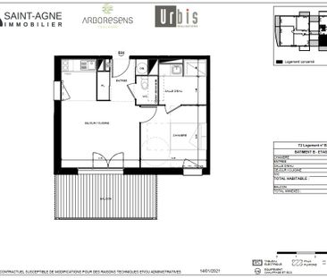 Location Appartement 2 pièces 40m² TOULOUSE 31300 - Photo 3